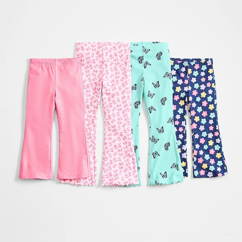 Okie Dokie Toddler & Little Girls Flare Full Length Leggings