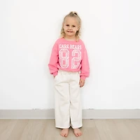 Grayson Little Toddler Girls Wide Leg Relaxed Fit Pull-On Pant