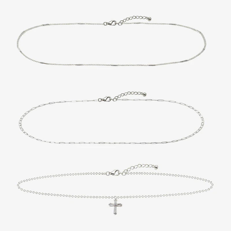 AEROPOSTALE Womens Inch Curb Chain Necklace