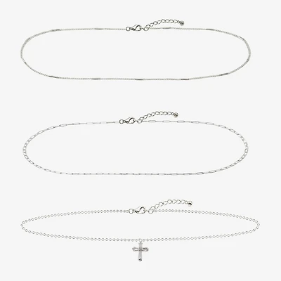 AEROPOSTALE Womens Inch Curb Chain Necklace