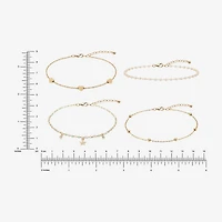AEROPOSTALE Womens 4-pc. Glass Bracelet Set