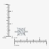 Signature By Modern Bride (G / Vs2-Si1) Womens 10 1/2 Ct. T.W. Lab Grown White Diamond 14K Gold Side Stone Engagement Ring