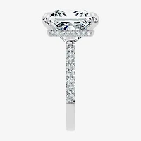 Signature By Modern Bride (G / Vs2-Si1) Womens 10 1/2 Ct. T.W. Lab Grown White Diamond 14K Gold Side Stone Engagement Ring