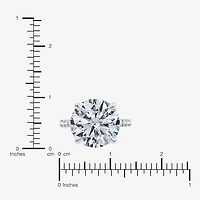 Signature By Modern Bride (G / Vs2-Si1) Womens 10 1/2 Ct. T.W. Lab Grown White Diamond 14K Gold Round Side Stone Engagement Ring