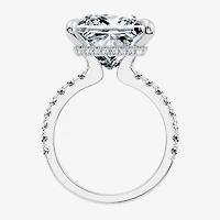 Signature By Modern Bride (G / Vs2-Si1) Womens 10 1/2 Ct. T.W. Lab Grown White Diamond 14K Gold Side Stone Engagement Ring
