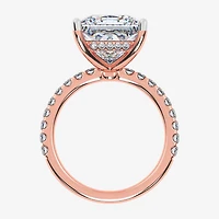 F-G / Vs2-Si1) Womens 1/2 Ct. T.W. Lab Grown White Diamond 14K Gold Side Stone Engagement Ring