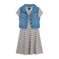 Byer California Girls Striped 2-pc. Dress Set