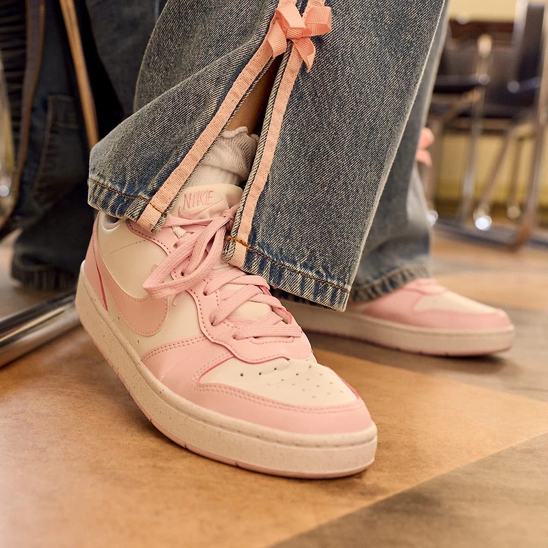 Nike Court Borough Low Big Kid Girls Sneakers