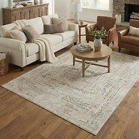 LR Home Willow Abstract Indoor Rectangular Area Rug