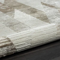 LR Home Willow Geometric Indoor Rectangular Accent Rug
