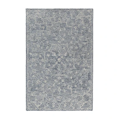 LR Home Gelle Floral Hand Tufted Indoor Rectangular Area Rug