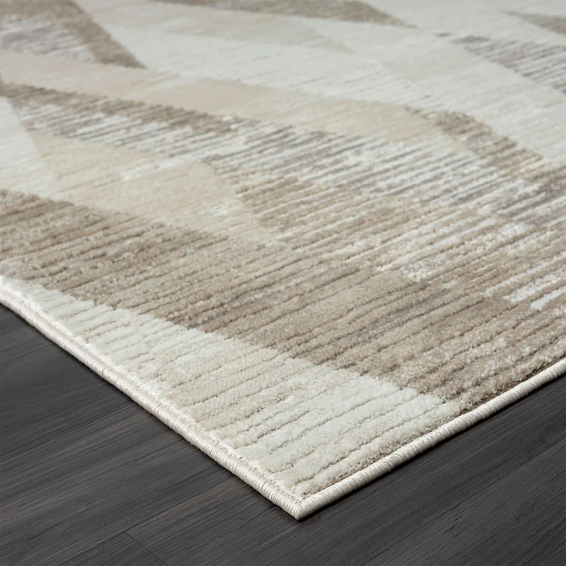LR Home Willow Geometric Indoor Rectangular Accent Rug
