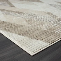 LR Home Willow Geometric Indoor Rectangular Accent Rug