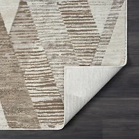 LR Home Willow Geometric Indoor Rectangular Accent Rug