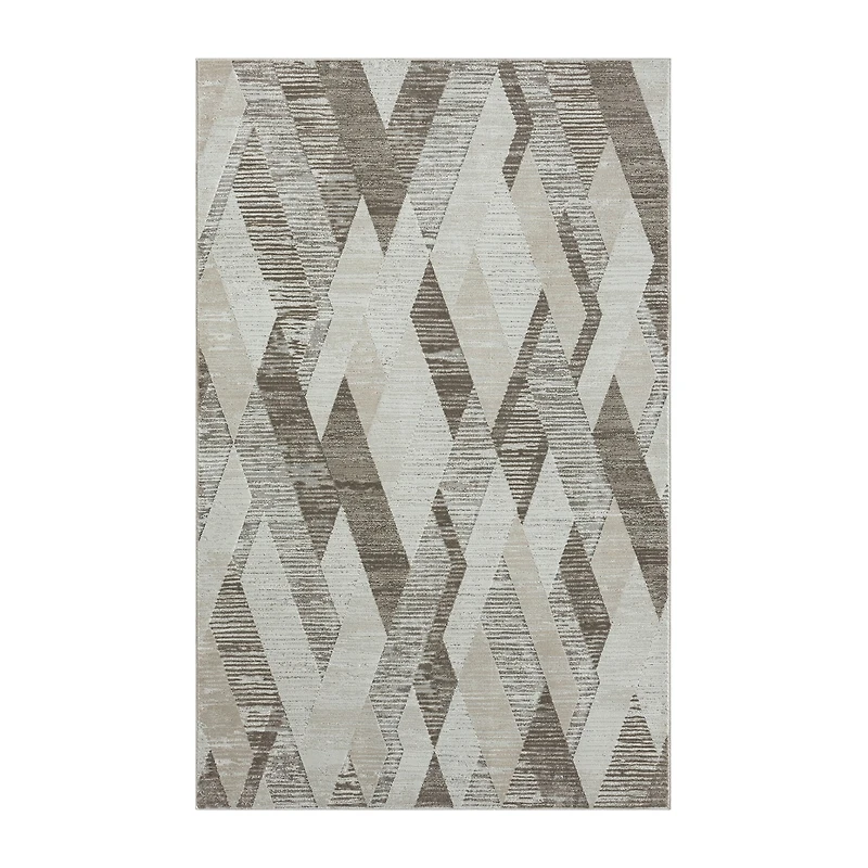LR Home Willow Geometric Indoor Rectangular Accent Rug