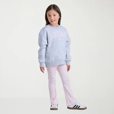 adidas Little Girls 2-pc. Pant Set