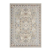 LR HOME Riley Washable Rectangle Area Rugs