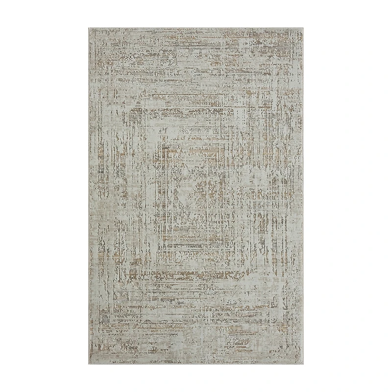 LR Home Willow Abstract Indoor Rectangular Accent Rug