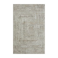 LR Home Willow Abstract Indoor Rectangular Accent Rug