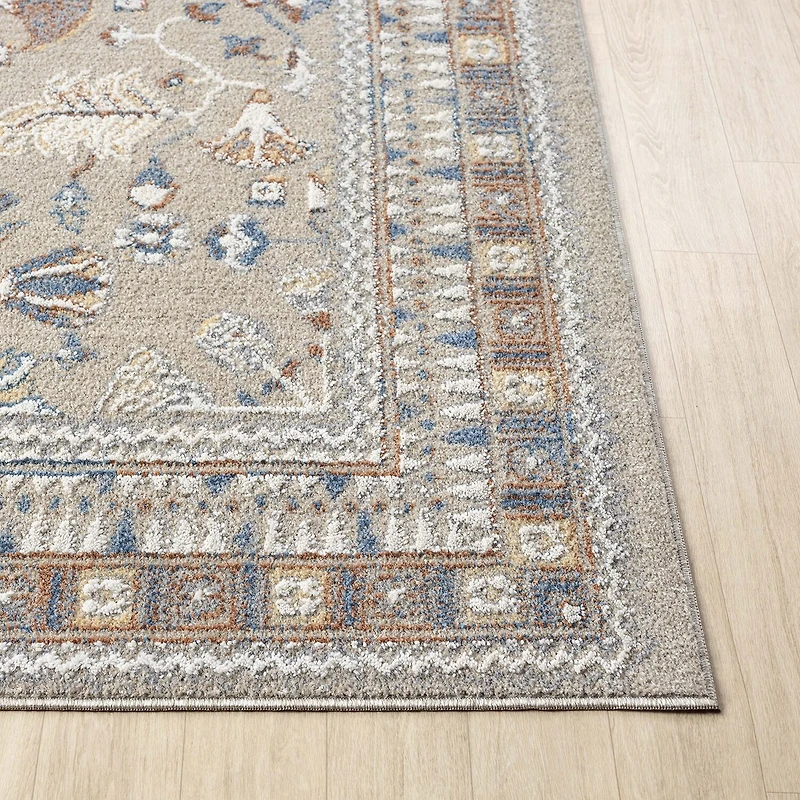 LR HOME Riley Washable Rectangle Area Rugs