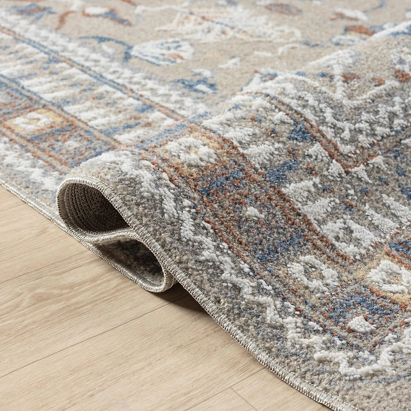 LR HOME Riley Washable Rectangle Area Rugs