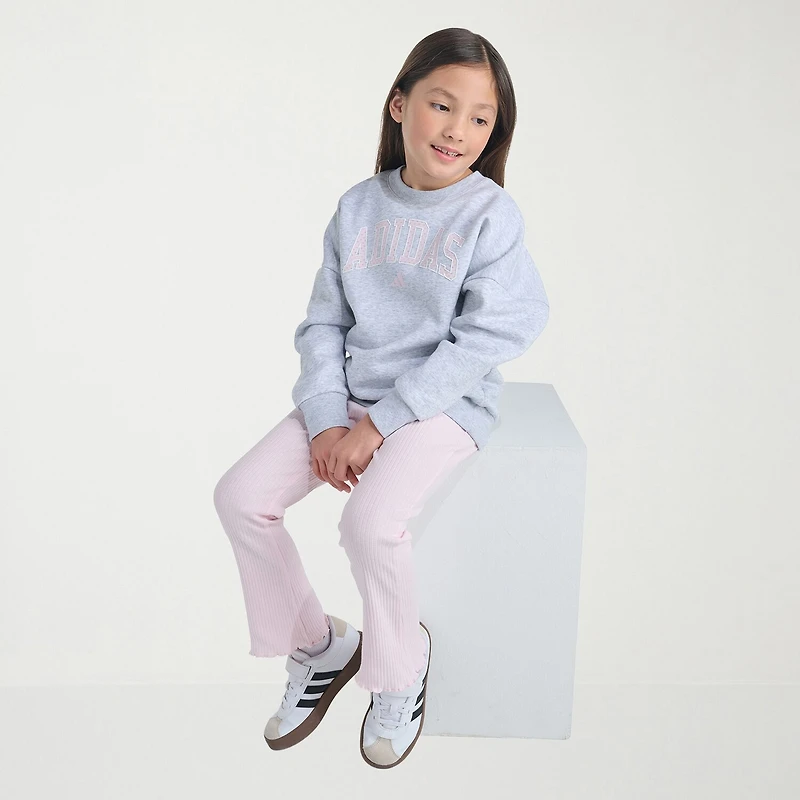 adidas Little Girls 2-pc. Pant Set