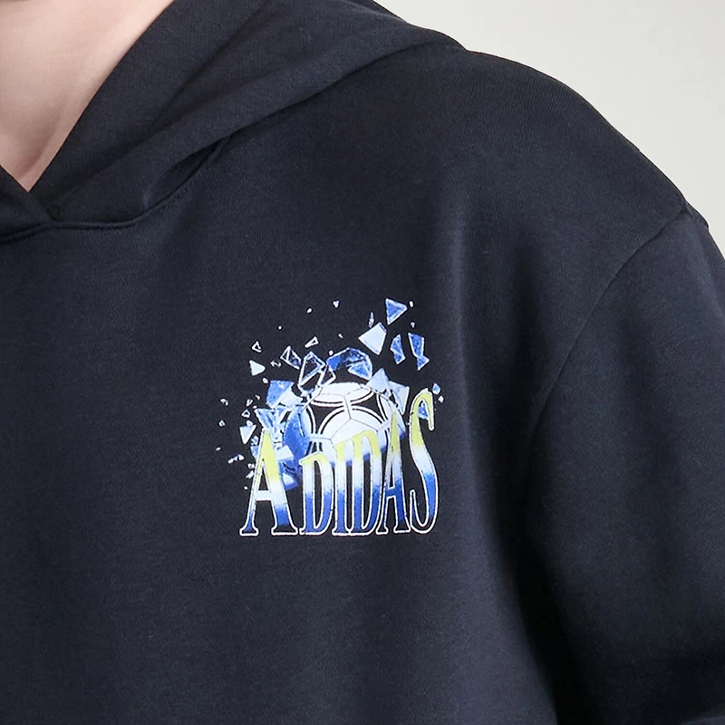 adidas Big Kid Boys Long Sleeve Active Hoodie