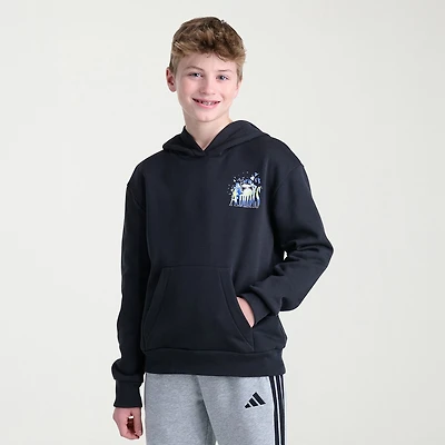 adidas Big Kid Boys Long Sleeve Active Hoodie