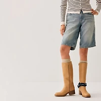 Frye and Co. Womens Miranda 14 Stacked Heel Riding Boots