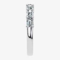 Signature By Modern Bride (F-G / Vs2-Si1) Womens 1 CT. T.W. Lab Grown White Diamond 10K Gold Wedding Band