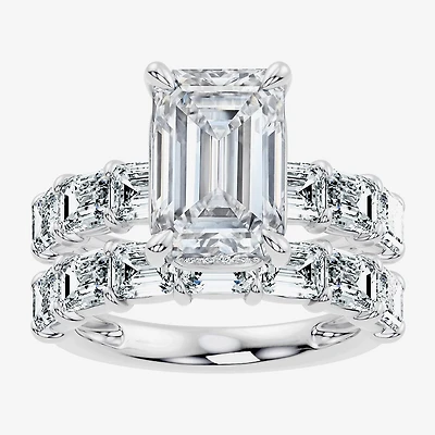 Signature By Modern Bride (F-G / Vs2-Si1) Womens 8 1/4 Ct. T.W. Lab Grown White Diamond 14K Gold Side Stone Bridal Set