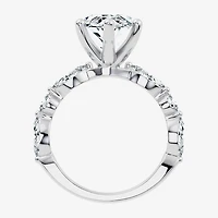 Signature By Modern Bride (F-G / Vs2-Si1) Womens CT. T.W. Lab Grown White Diamond 14K Gold Marquise Side Stone Engagement Ring