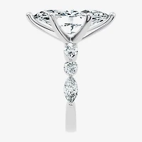 Signature By Modern Bride (F-G / Vs2-Si1) Womens CT. T.W. Lab Grown White Diamond 14K Gold Marquise Side Stone Engagement Ring