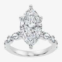 Signature By Modern Bride (F-G / Vs2-Si1) Womens CT. T.W. Lab Grown White Diamond 14K Gold Marquise Side Stone Engagement Ring