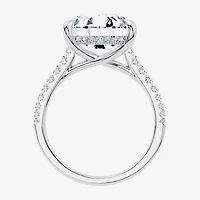 Signature By Modern Bride (F-G / Vs2-Si1) Womens 1/2 Ct. T.W. Lab Grown White Diamond 14K Gold Pear Side Stone Engagement Ring