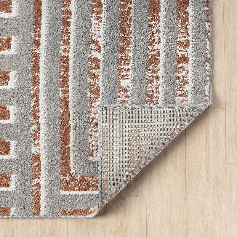LR HOME Riley Washable Rectangle Area Rugs