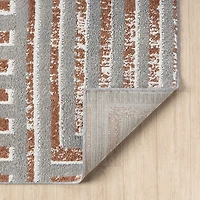LR HOME Riley Washable Rectangle Area Rugs