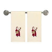 Avanti Santa Gifts 2 Pack Hand Towel