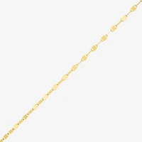 Womens 18K Gold Over Silver Inch Fashion Chain Necklace