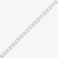 Womens Sterling Silver 24 Inch Valentino Chain Necklace