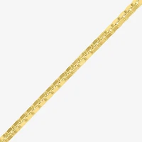 Womens 18K Gold Over Silver Inch Box Chain Necklace