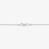 Womens Sterling Silver 16 Inch Box Chain Necklace