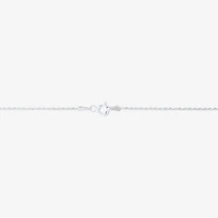 Womens Sterling Silver 24 Inch Rope Chain Necklace