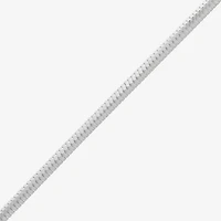 Womens Sterling Silver Inch Snake Chain Necklace