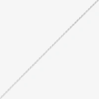 Womens Sterling Silver 24 Inch Rope Chain Necklace