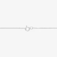 Womens Sterling Silver Inch Snake Chain Necklace