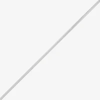 Womens Sterling Silver Inch Snake Chain Necklace