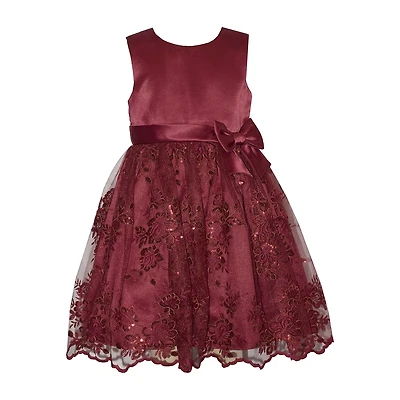 Bonnie Jean Big Kid Girls Sleeveless Fit + Flare Dress