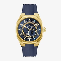 Bulova Surveyor Lp Mens Automatic Blue Strap Watch 97a205