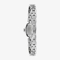 Bulova Goddess Of Time Womens Silver Tone Stainless Steel Bracelet Watch 96l361